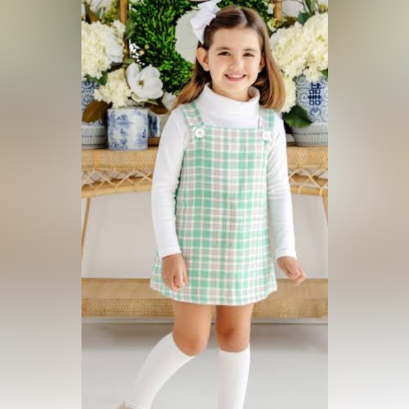 The Beaufort Bonnet Company Other - Beaufort Bonnet Putney Plaid Jumper Dress